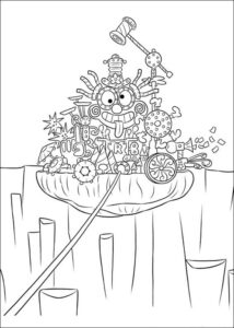 Desenho de Divertida Mente Desenho Colorir Imprimir 24