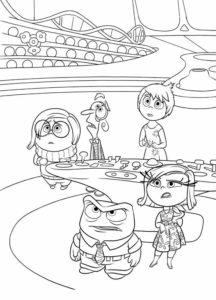 Desenho de Divertida Mente Desenho Colorir Imprimir 38