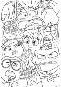 Desenho de Divertida Mente Desenho Colorir Imprimir 53