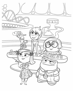 Desenho de Divertida Mente Desenho Colorir Imprimir 54
