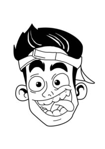 Desenho de Enaldinho Desenho Colorir Imprimir 1