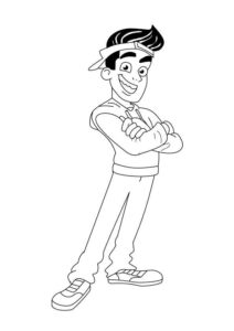 Desenho de Enaldinho Desenho Colorir Imprimir 2
