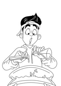 Desenho de Enaldinho Desenho Colorir Imprimir 3
