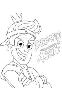 Desenho de Enaldinho Desenho Colorir Imprimir 4