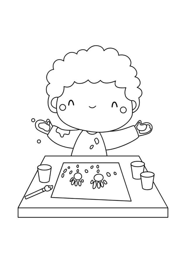 Desenho de Escola Desenho Colorir Imprimir 14