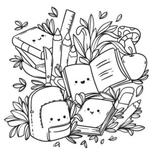 Desenho de Escola Desenho Colorir Imprimir 27