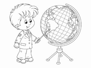 Desenho de Escola Desenho Colorir Imprimir 35