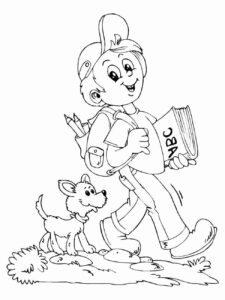 Desenho de Escola Desenho Colorir Imprimir 41