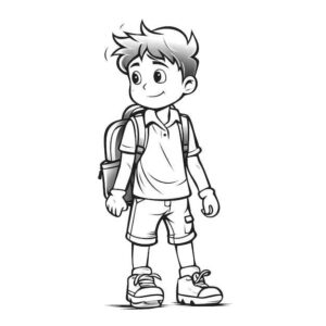Desenho de Escola Desenho Colorir Imprimir 45