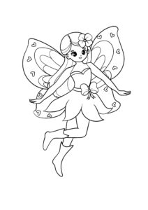 Desenho de Fadas Para Colorir 10