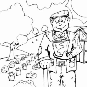 Desenho de Fazenda Desenho Colorir Imprimir 10