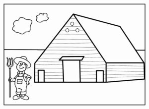 Desenho de Fazenda Desenho Colorir Imprimir 19