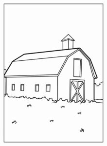 Desenho de Fazenda Desenho Colorir Imprimir 28