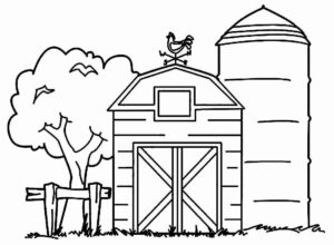 Desenho de Fazenda Desenho Colorir Imprimir 31