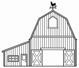 Desenho de Fazenda Desenho Colorir Imprimir 32