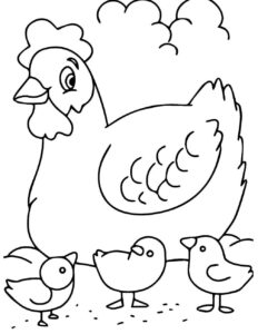 Desenho de Fazenda Desenho Colorir Imprimir 47