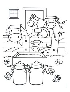 Desenho de Fazenda Desenho Colorir Imprimir 59