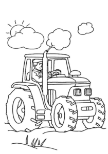 Desenho de Fazenda Desenho Colorir Imprimir 63