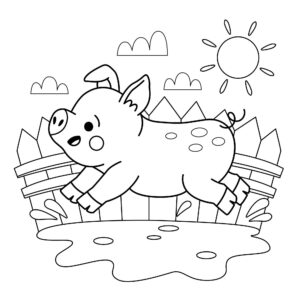 Desenho de Fazenda Desenho Colorir Imprimir 71