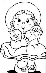 Desenho de Festa Junina Desenho Colorir Imprimir 12