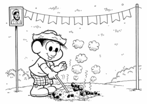 Desenho de Festa Junina Desenho Colorir Imprimir 32