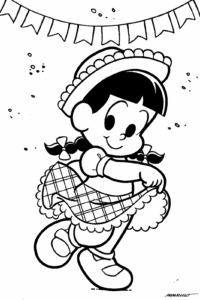 Desenho de Festa Junina Desenho Colorir Imprimir 37