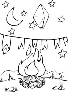 Desenho de Festa Junina Desenho Colorir Imprimir 40