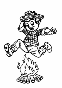 Desenho de Festa Junina Desenho Colorir Imprimir 48