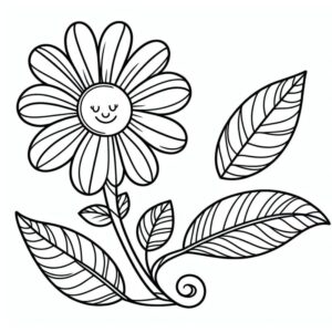 Desenho de Flores Desenho Colorir Imprimir 20