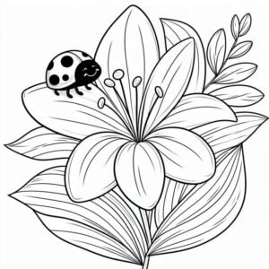 Desenho de Flores Desenho Colorir Imprimir 22