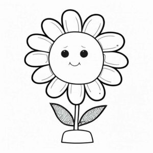 Desenho de Flores Desenho Colorir Imprimir 24