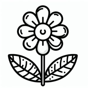 Desenho de Flores Desenho Colorir Imprimir 27