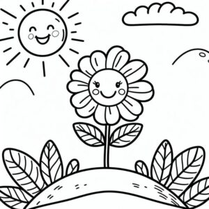 Desenho de Flores Desenho Colorir Imprimir 29
