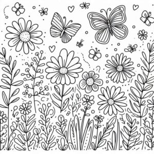 Desenho de Flores Desenho Colorir Imprimir 32