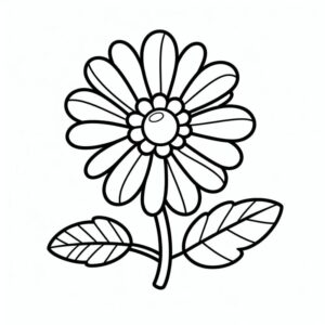 Desenho de Flores Desenho Colorir Imprimir 38