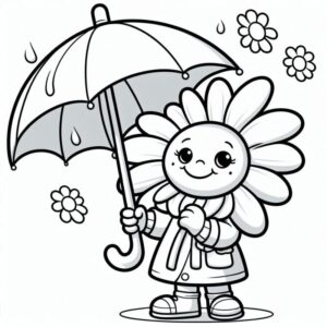 Desenho de Flores Desenho Colorir Imprimir 43