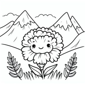 Desenho de Flores Desenho Colorir Imprimir 45