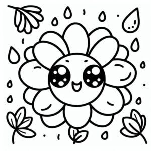 Desenho de Flores Desenho Colorir Imprimir 51