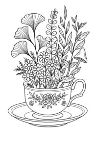 Desenho de Flores Desenho Colorir Imprimir 57