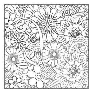 Desenho de Flores Desenho Colorir Imprimir 65
