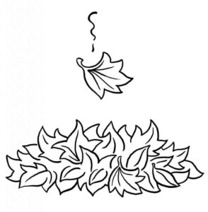 Desenho de Folhas Desenho Colorir Imprimir 06