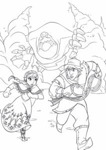 Desenho de Frozen 03
