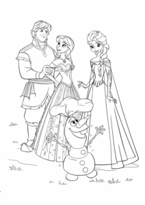 Desenho de Frozen 07