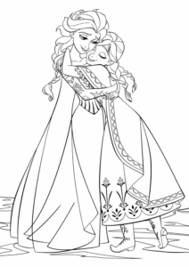 Desenho de Frozen 08