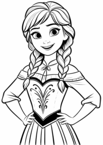 Desenho de Frozen 09