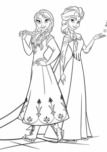 Desenho de Frozen 10