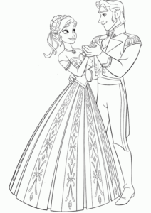 Desenho de Frozen 12
