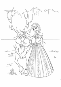 Desenho de Frozen 13