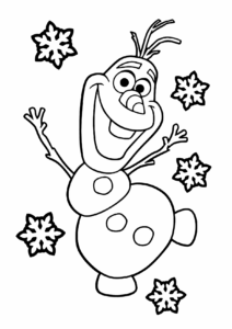 Desenho de Frozen Para Colorir 15 636x900