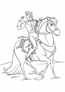 Desenho de Frozen Para Imprimir E Colorir 1